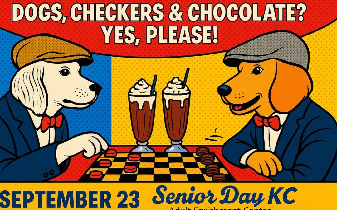 Dogs, Checkers & Chocolate? Yes, Please!