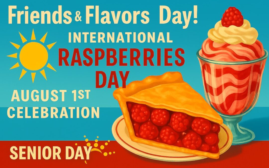 TGIF: Friends & Flavors Day!  August 1